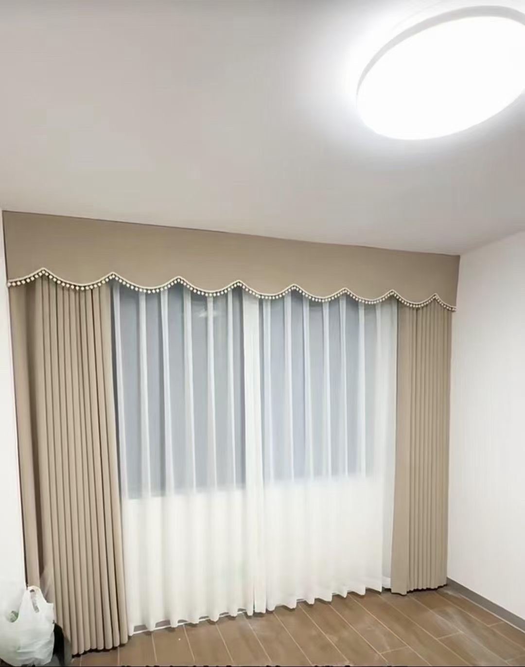 南园锦峰大厦窗帘店定做百叶窗帘遮光窗帘