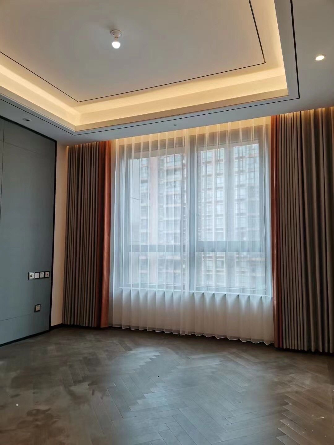 福田南园窗帘店定做家居窗帘遮光窗帘